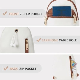 BOSTANTEN Small Sling Bag for Women Crossbody Bags Fanny Pack Chest Bag for Travel