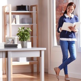 Honeywell HEPA Air Purifier for Home, 450 Ft² in 1 hour, Reduces Dust, Pollen, Pet Dander, Odors, Smoke, Compact Allergen Reducer, Black