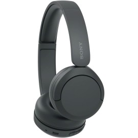 Sony WH-CH520 Wireless Headphones Bluetooth On-Ear Headset with Microphone and up to 50 Hours Battery Life with Quick Charging, Black
