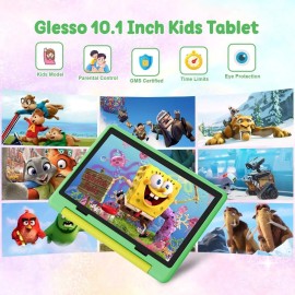 Kids Tablet,Android 15 Tablet with HD Display,10.1 inch,Parental Control & Kids Mode, Octa-Core, GMS Certified,20GB RAM 64GB ROM,1TB Expandable, 5000mAh Green