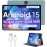 Android 15 Tablet,11 Inch Tablets with Octa Core Processor, 12GB RAM + 128GB ROM 1TB Expand, Widevine L1, 8000mAh Battery, 2.4/5Ghz Dual Band WiFi/GPS/FM Radio,5/8MP Cameras, Case Included - Blue