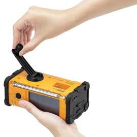 Sangean AM/FM/NOAA Weather Crank Radio