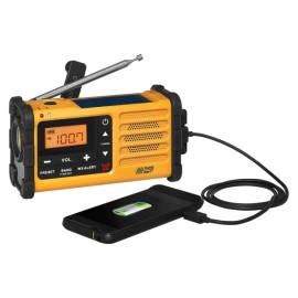 Sangean AM/FM/NOAA Weather Crank Radio