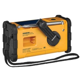 Sangean AM/FM/NOAA Weather Crank Radio