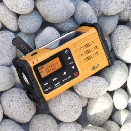 Sangean AM/FM/NOAA Weather Crank Radio