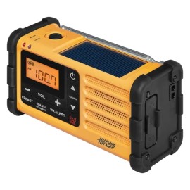 Sangean AM/FM/NOAA Weather Crank Radio