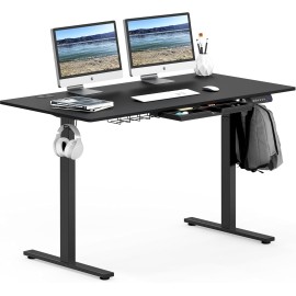 SHW 55 x 28 Inches Electric Height Adjustable Stan..