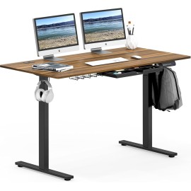 SHW 55 x 28 Inches Electric Height Adjustable Stan..