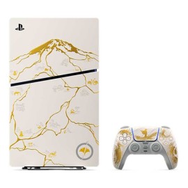 Playstation 5 Slim Consol Ghost of Ytei Gold Limited Bundle