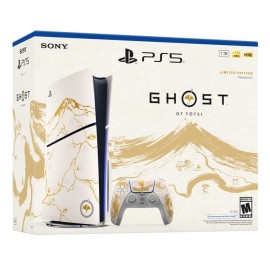 Playstation 5 Slim Consol Ghost of Ytei Gold Limited Bundle