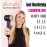 ELLA BELLA® Compact Plasma Hair Dryer, Advanced Plasma Technology Blow Dryer with Digital Display, Rapid Drying, Low Noise, & Luxury Velvet Travel Bag - Includes Diffuser & Nozzle- for All Hair Types