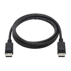 Tripp Lite by Eaton 4K at 60 Hz DisplayPort 1.2 Male/Male Cable with Latches, Black (10 Ft.)