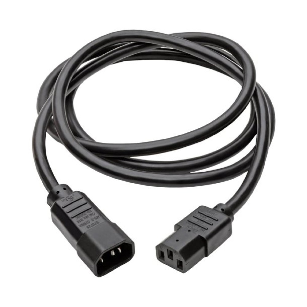 Tripp Lite by Eaton Heavy-Duty PDU C13-to-C14 Power Cord, 6 Ft.