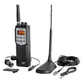 Uniden Pro Series 40-Channel Handheld CB Radio with Magnet-Mount Antenna, Black