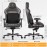Big and Tall Gaming Chair 440LBS Gaming Chair with Metal Base Memory Foam Lumbar 4D Adjustable Armrest Computer