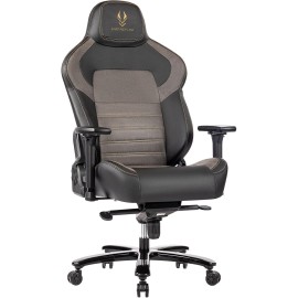 Big and Tall Gaming Chair 440LBS Gaming Chair with Metal Base Memory Foam Lumbar 4D Adjustable Armrest Computer