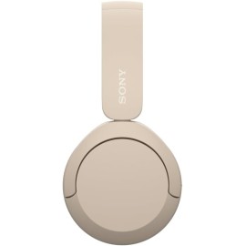 Sony WH-CH520 Wireless Headphones Bluetooth On-Ear Headset with Microphone and up to 50 Hours Battery Life with Quick Charging, Cappuccino