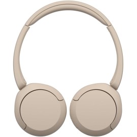 Sony WH-CH520 Wireless Headphones Bluetooth On-Ear Headset with Microphone and up to 50 Hours Battery Life with Quick Charging, Cappuccino