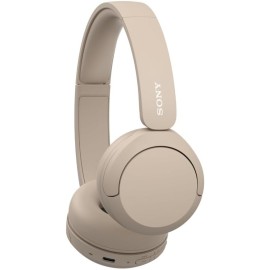 Sony WH-CH520 Wireless Headphones Bluetooth On-Ear Headset with Microphone and up to 50 Hours Battery Life with Quick Charging, Cappuccino