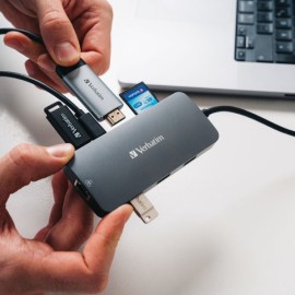 Verbatim USB-C Pro 9-Port Hub