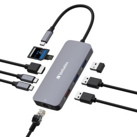 Verbatim USB-C Pro 9-Port Hub