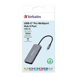 Verbatim USB-C Pro 9-Port Hub