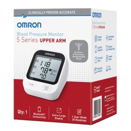 Omron 5 Series Digital Upper Arm Blood Pressure Monitor with D-Ring Cuff