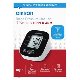 Omron 3 Series Digital Upper Arm Blood Pressure Monitor with D-Ring Cuff