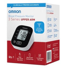 Omron 3 Series Digital Upper Arm Blood Pressure Monitor with D-Ring Cuff