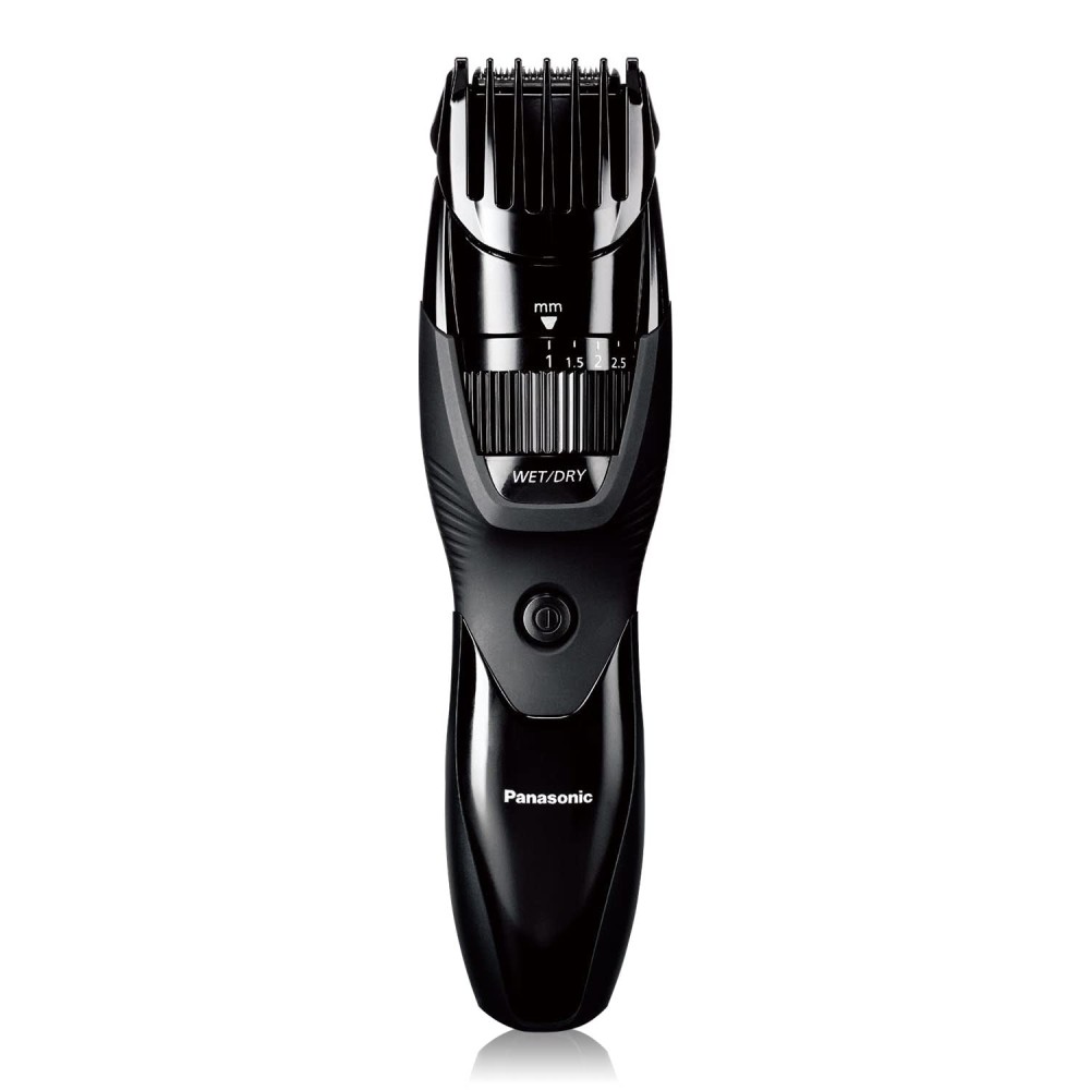 Panasonic Cordless Beard Trimmer for Men with Precision Dial, 19 Adjustable Length Settings, Rechargeable Battery, Washable