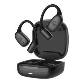 Raycon Essential Open Earbuds Bluetooth Earbuds with Microphone and Charging Case (Carbon Black)