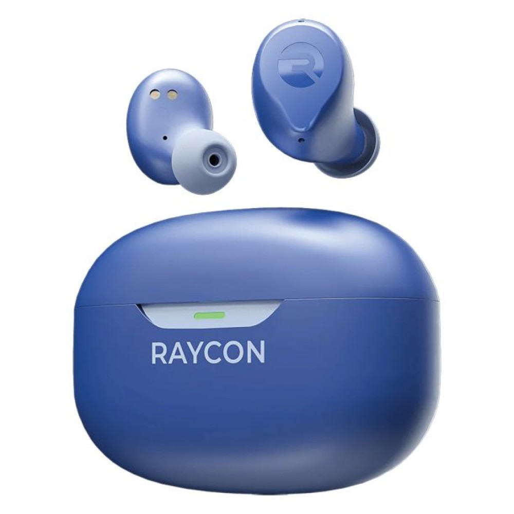 Raycon The Everyday Bluetooth Earbuds, True Wireless with Charging Case and Microphone, Noise Canceling (Royal Blue)