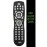 QFX 8-Device Universal Remote with Glow-in-the-Dark Buttons, Black