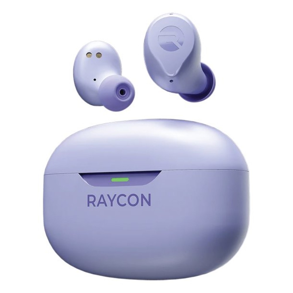 Raycon The Everyday Bluetooth Earbuds, True Wireless with Charging Case and Microphone, Noise Canceling (Blush Violet)