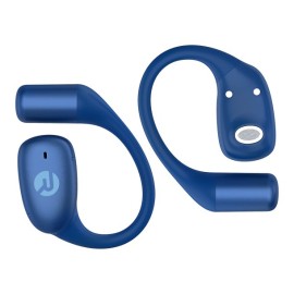 Raycon Essential Open Earbuds Bluetooth Earbuds with Microphone and Charging Case (Electric Blue)