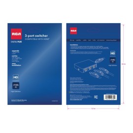 RCA 3-Port HDMI Switcher