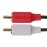 RCA Color-Coded Stereo Audio Cable with RCA-Type Connectors (10 Ft.)