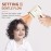 Cordless Baby Hair Dryer for Infant, Low Heat Gentle Air Rechargeable Small Hair Blow Dryer for Baby Butt Skin with 3 Speed Settings, 0-3 Years Using (Khaki)