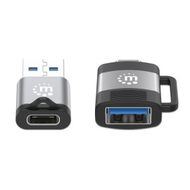 Manhattan 2-Piece USB-C to USB-A and USB-A to USB-C Adapter Set