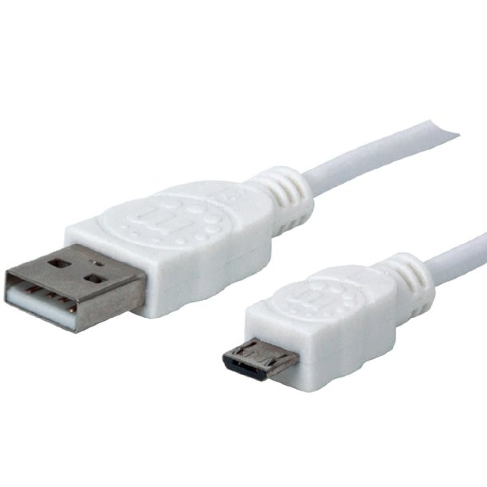Manhattan A-Male to Micro B-Male USB 2.0 Cable (3 Ft.)