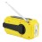 Emerson Emergency AM/FM Portable Weather Radio and Power Bank, Yellow,