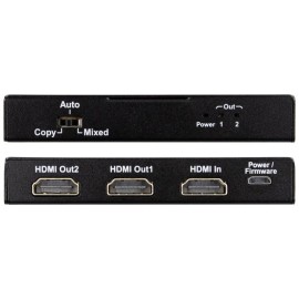 Ethereal HDMI Scaling Splitter with 1 Input and 2 Outputs