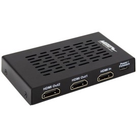 Ethereal HDMI Scaling Splitter with 1 Input and 2 Outputs