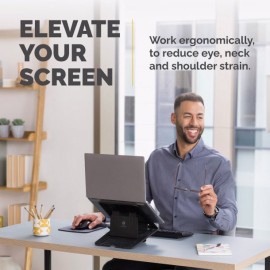 Fellowes Breyta Ergonomic Laptop Riser Stand (Black)