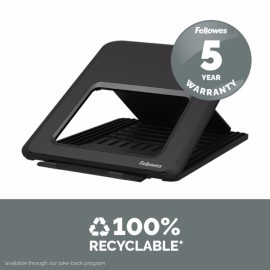 Fellowes Breyta Ergonomic Laptop Riser Stand (Black)