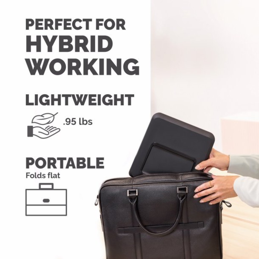 Fellowes Computer Riser Stand Fellowes Breyta Ergonomic Laptop Riser Stand (Black) - FLW100098500