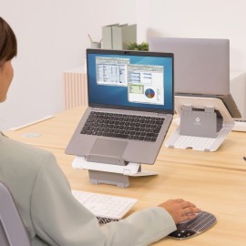 Fellowes Breyta Ergonomic Laptop Riser Stand (White)