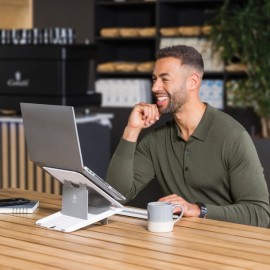 Fellowes Breyta Ergonomic Laptop Riser Stand (White)