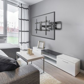 BLACK+DECKER 40-In. to 86-In. Full-Motion Flat Panel Large Mount