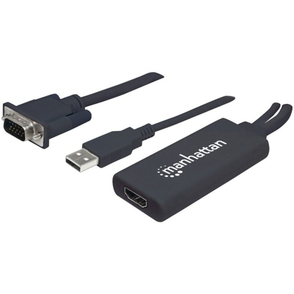Manhattan VGA and USB to HDMI Converter